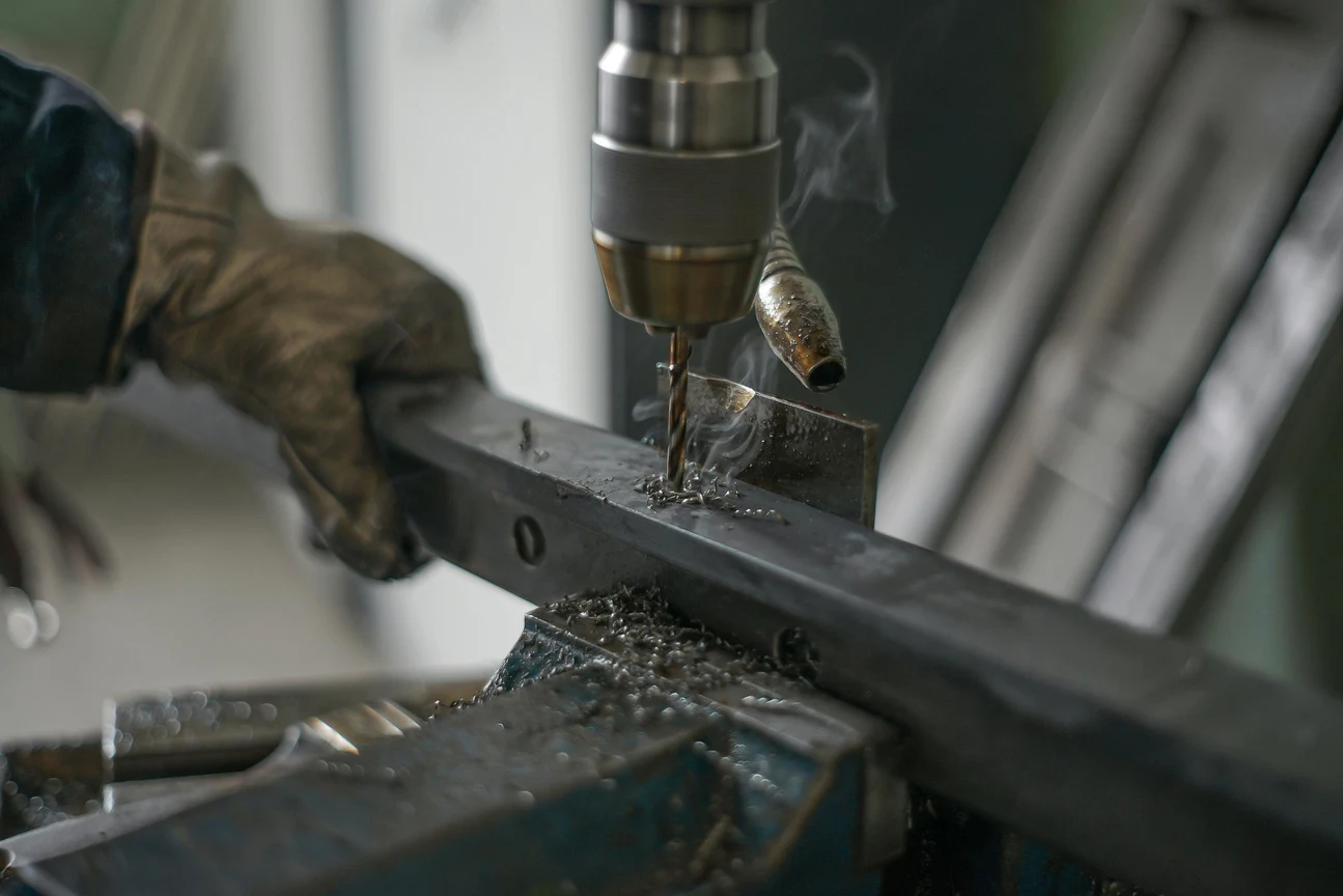 Close-up of precision machining from the Fedpump company profile
